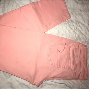American Eagle light pink jeans